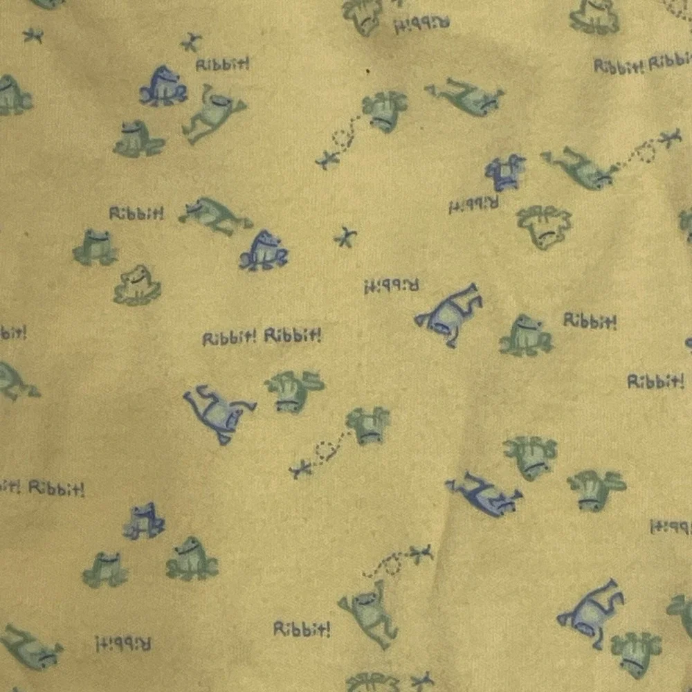 Vintage Carters Baby Sleep Sack Gown 0-3M Pajamas Long Sleeve Cotton